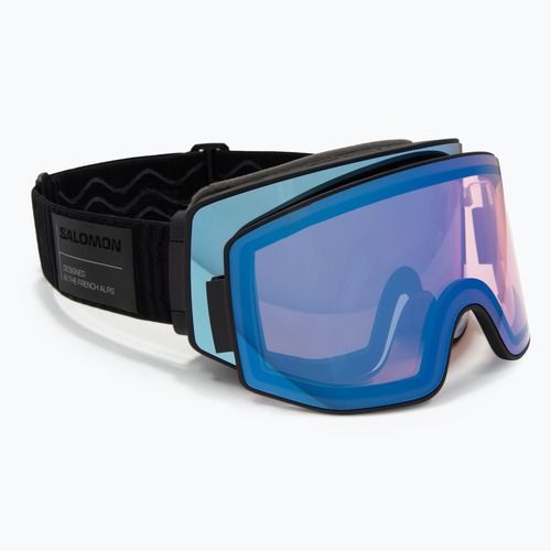 Slidinėjimo akiniai Salomon Sentry Prime Sigma black/sigma sky blue/sigma light blue
