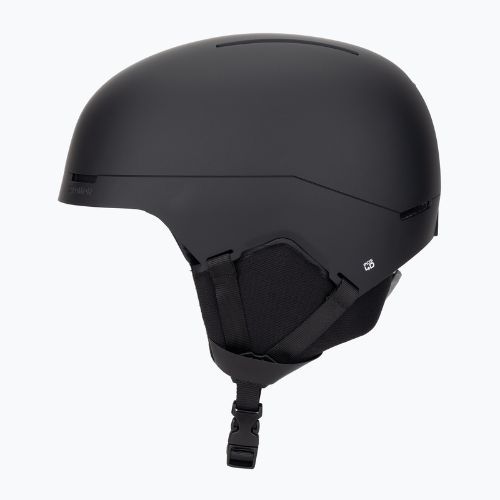 Slidinėjimo šalmas Salomon Brigade Round Fit black