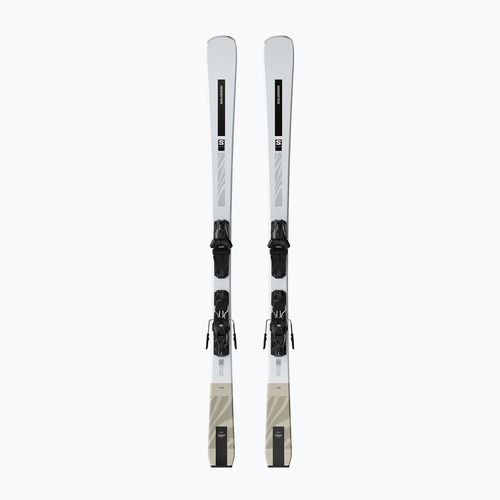 Moteriškos kalnų slidės Salomon S/Max N°4 + apkaustai M10 GW white/light bronze metallic