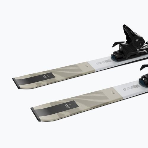 Moteriškos kalnų slidės Salomon S/Max N°4 + apkaustai M10 GW white/light bronze metallic