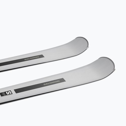 Moteriškos kalnų slidės Salomon S/Max N°10 silver + apkaustai M10 GW silver metallic/light bronze metallic/black
