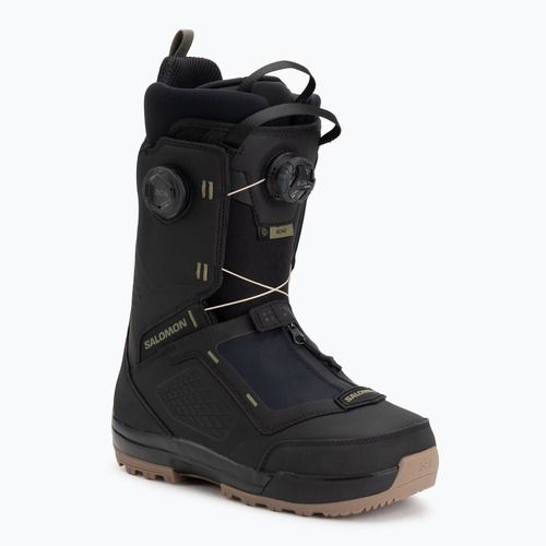 Vyriški snieglenčių batai Salomon Echo Dual Boa black/black/deep lichen green