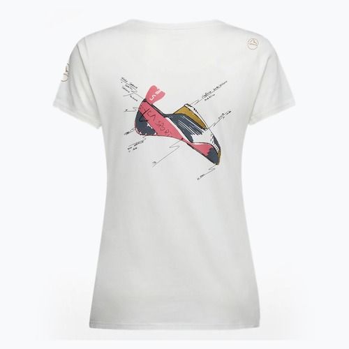 Moteriški marškinėliai La Sportiva Mantra chalk
