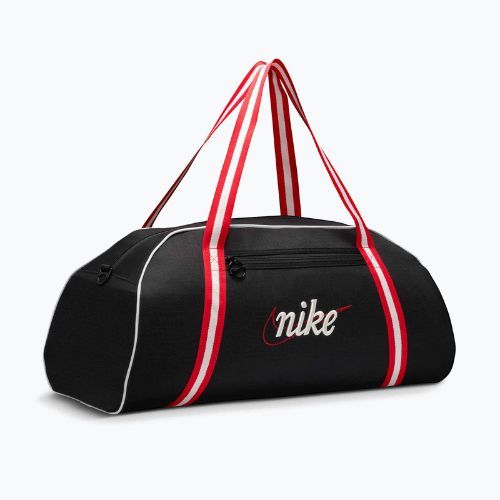 Moteriškas sportinis krepšys Nike Gym Club Retro 24 l black/university red/sail