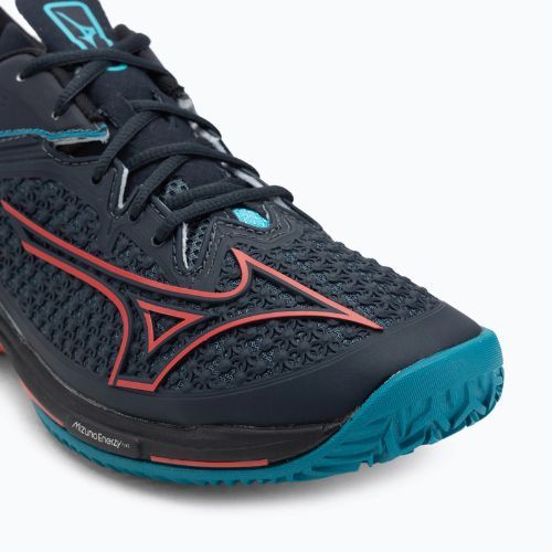 Padelio bateliai Mizuno Wave Exceed Tour 6 Padel salute/hibiscus/enamel blue