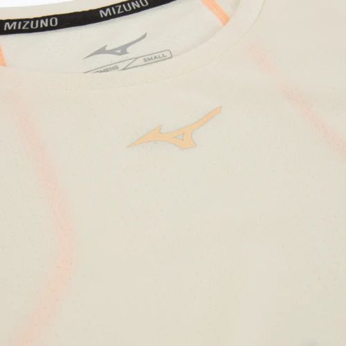 Moteriški bėgimo marškinėliai Mizuno DryAeroFlow Tee pristine