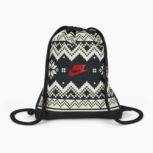 Sportinis maišelis Nike Heritage 13 l black/coconut milk/university red