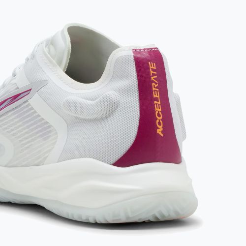 Moteriški batai PUMA Accelerate NITRO SQD 4 puma white/berry/lilaccrush/hautetropic/heatfire