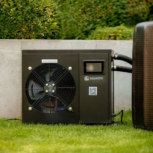 Rinkinys AQUASTIC baseinas 456L su BrrFree agregatu morsavimo black