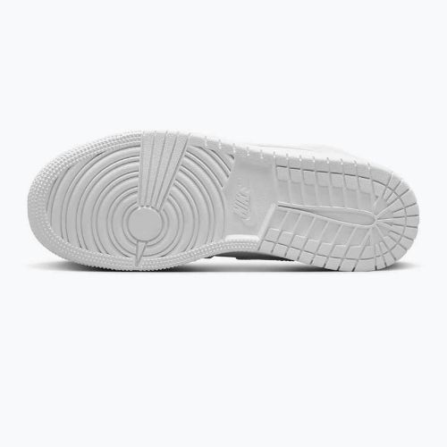 Vaikiški batai Nike Jordan 1 Mid white/white/white