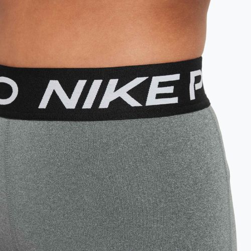 Vaikiškos tamprės Nike Pro Dri-FIT carbon heather/white