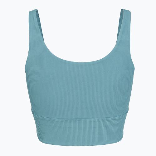 Sportinė liemenėlė Nike Zenvy Rib Light Support smokey blue/white