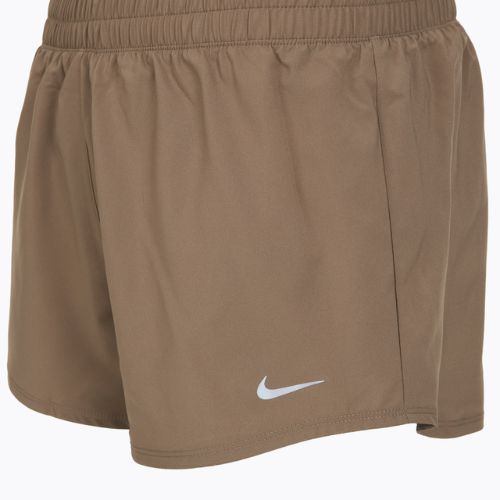 Moteriški šortai Nike One Dri-Fit 3" mink brown/reflective silver