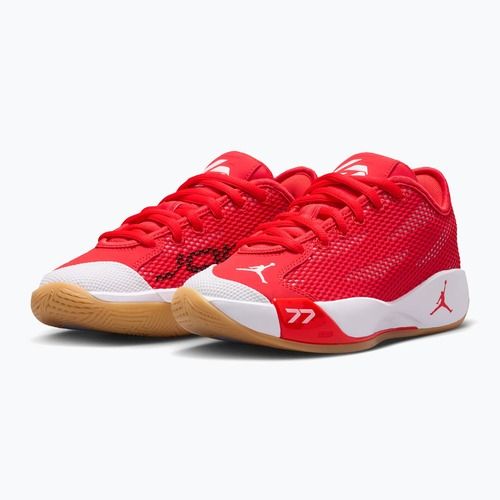 Buty do koszykówki dziecięce Nike Jordan Luka 77 GS Jr chile red/gum light brown/white