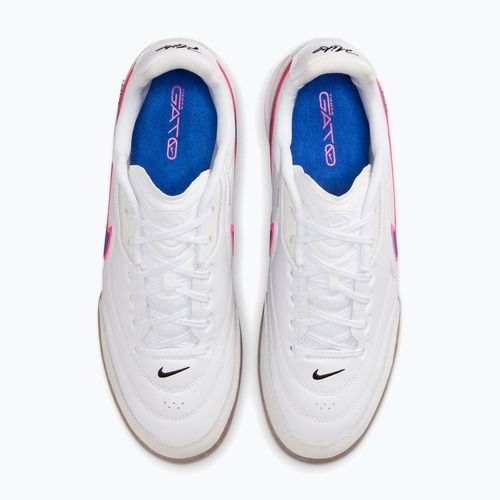 Vyriški futbolo bateliai Nike Streetgato white/pink blast/racer blue
