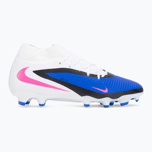 Vyriški futbolo bateliai Nike Phantom 6 High Academy FG/MG racer blue/white/pink blast
