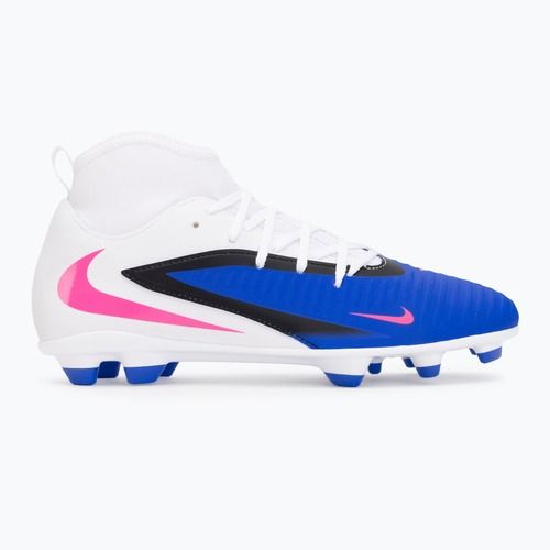 Vyriški futbolo bateliai Nike Phantom 6 High Club FG/MG racer blue/white/pink blast