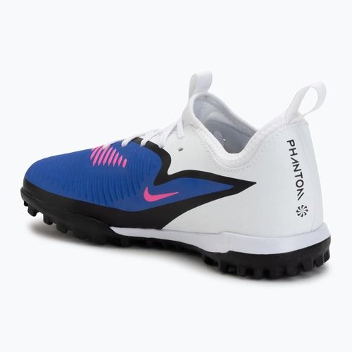 Vaikiški futbolo bateliai Nike Jr. Phantom 6 Low Academy TF racer blue/white/pink blast