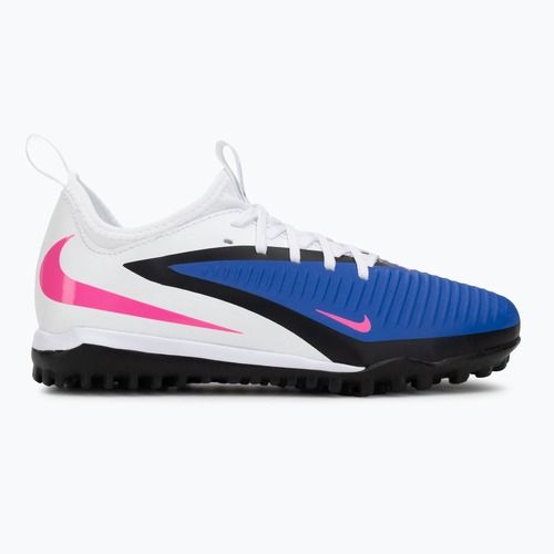 Vaikiški futbolo bateliai Nike Jr. Phantom 6 Low Academy TF racer blue/white/pink blast