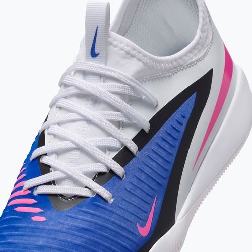 Vaikiški futbolo bateliai Nike Jr. Phantom 6 Low Academy IN racer blue/white/pink blast