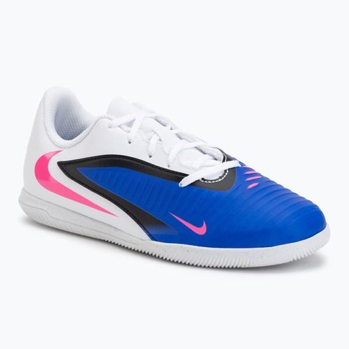 Vaikiški futbolo bateliai Nike Jr. Phantom 6 Low Club IN racer blue/white/pink blast