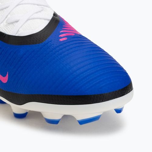 Vaikiški futbolo bateliai Nike Phantom 6 Low Pro FG/MG racer blue/white/pink blast