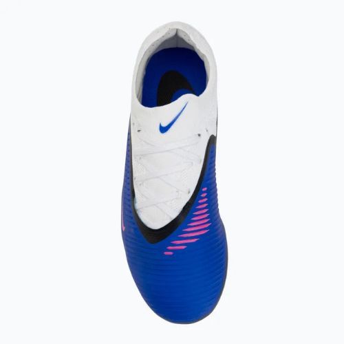 Vaikiški futbolo bateliai Nike Phantom 6 Low Pro FG/MG racer blue/white/pink blast