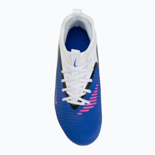 Vaikiški futbolo bateliai Nike Phantom 6 Low Academy FG/MG Jr racer blue/white/pink blast