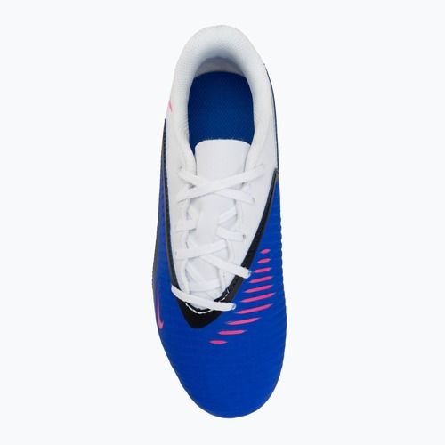 Vaikiški futbolo bateliai Nike Phantom 6 Low Club MG racer blue/white/pink blast