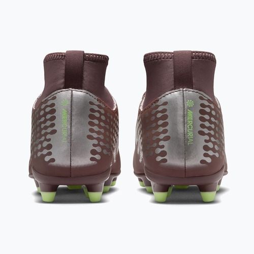 Vaikiški futbolo bateliai Nike Mercurial Superfly 10 Club "Kylian Mbappé" Jr FG/MG plum eclipse/metallic silver