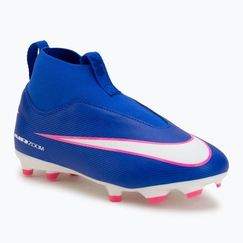 Vaikiški futbolo bateliai Nike Mercurial Superfly 10 Academy FG/MG racer blue/white