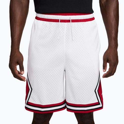 Vyriški krepšinio šortai Jordan Sport Dri-FIT 9" Diamond white/gym red/white