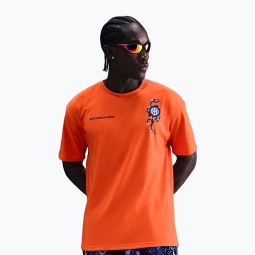 Vyriški futbolo marškinėliai Nike Inter Milan safety orange