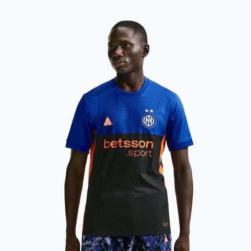 Vyriški futbolo marškinėliai Nike Inter Milan Match SE hyper blue/black/safety orange