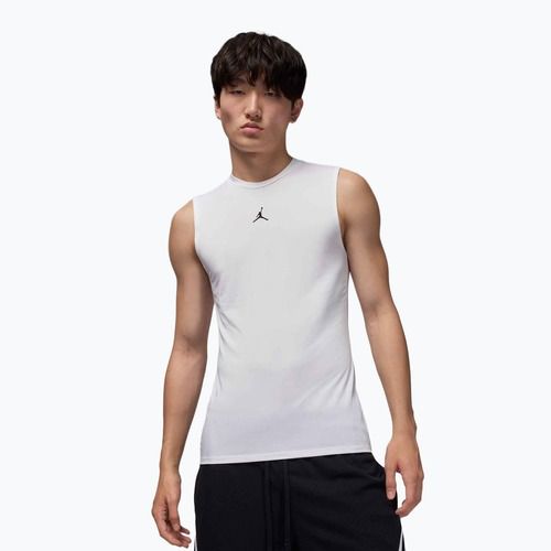 Vyriški termo marškinėliai  Jordan Sport Dri-FIT white/black