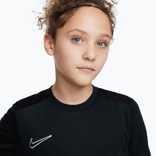 Vaikiški futbolo marškinėliai Nike Academy Dri-Fit Jr black/black/white/white