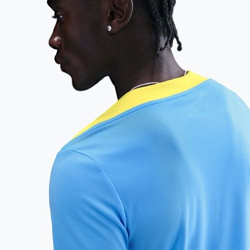 Vyriški futbolo marškinėliai Nike FC Barcelona Strike SE university blue/opti yellow
