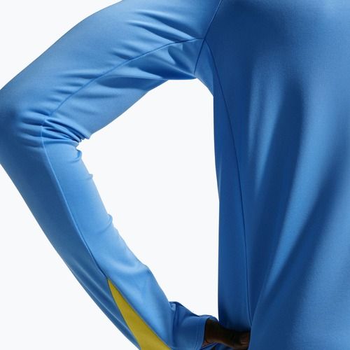Vyriški futbolo marškinėliai su ilgomis rankovėmis Nike FC Barcelona Strike Fourth Knit Drill Top university blue/opti yellow