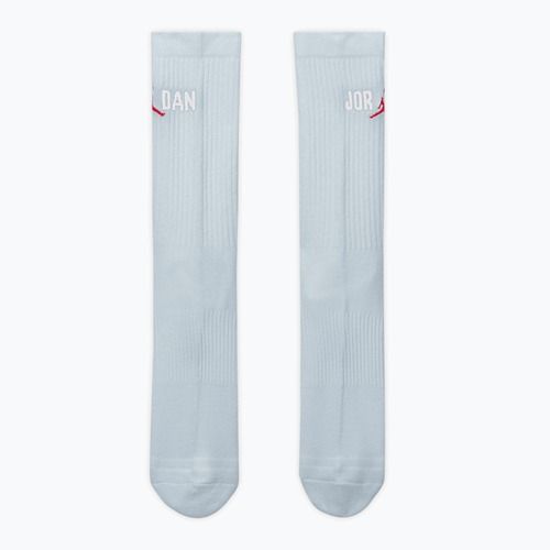 Kojinės Jordan Everyday Crew 1 pora aura/white/university red