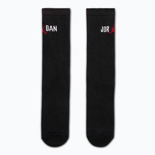 Kojinės  Jordan Everyday Crew 1 pair black/white/university red
