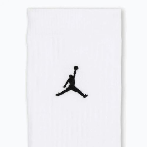Kojinės Nike Jordan Everyday Cushioned Crew, 6 poros, white/black