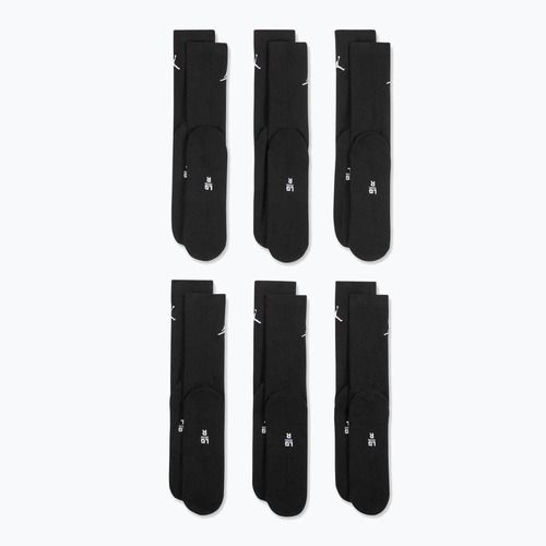 Kojinės Jordan Everyday Cushioned Crew 6 pairs black/white