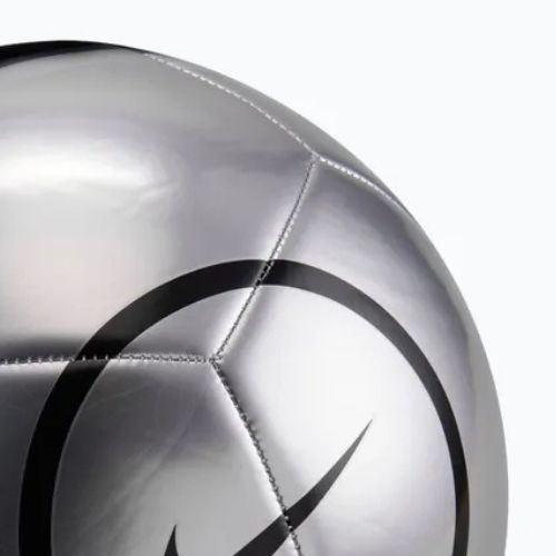 Futbolo kamuolys Nike Academy T90 Metallic '26 metallic silver/black/black dydis 4