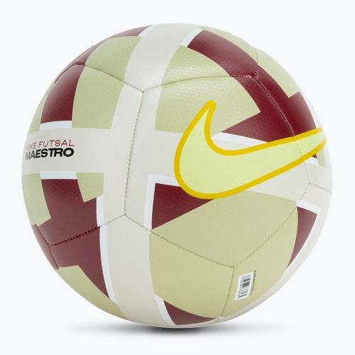 Futbolo kamuolys Nike Maestro olive aura/team red/chalk/light liquid lime dydis 4