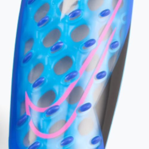 Blauzdų apsaugos Nike Mercurial FlyLite SuperLock racer blue/black/pink blast