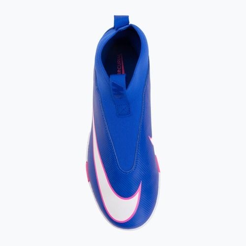 Vaikiški futbolo bateliai Nike Mercurial Superfly 10 Academy IC racer blue/white