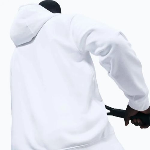 Vyriškas teniso džemperis Nike Court Dri-Fit Heritage French Terry Hoodie white/black