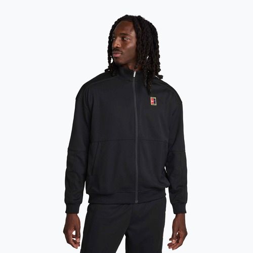 Vyriškas teniso džemperis Nike Court Heritage black/black