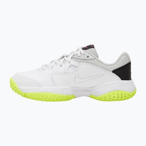 Vaikiški teniso bateliai Nike Court Lite 2 Jr white/hot lime/grey fog/laser fuchsia