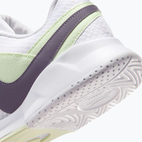 Vyriški batai Nike Court Lite 4 white/volt tint/dark raisin